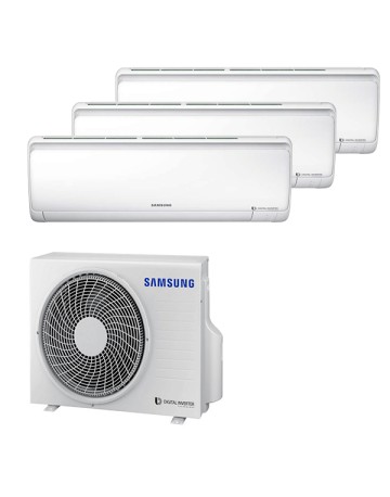 Samsung Split Three Zone 36000Btu 9918 Inverter Air Conditioner Installation